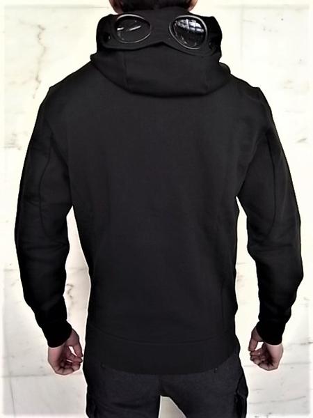 cp company diagonal fleece sweatshirt