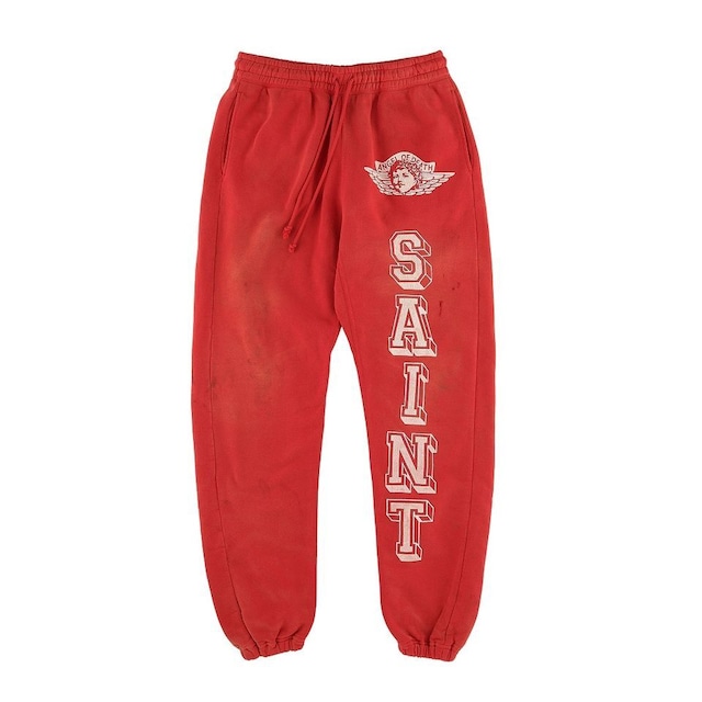 SAINT Mxxxxxx(セント マイケル)SWEAT PANTS ANGEL RED ズボン・パンツ