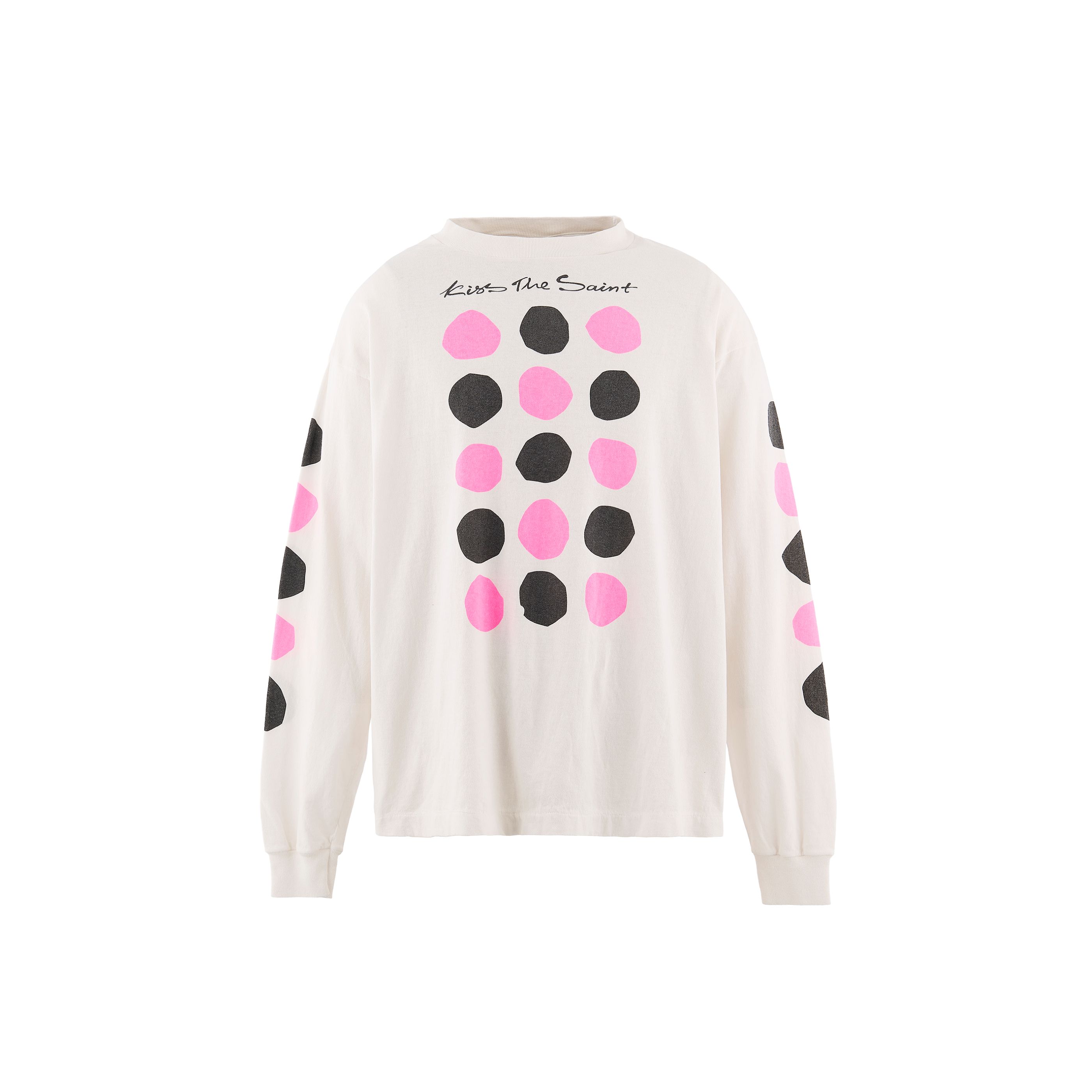 SAINT Mxxxxxx\u003cBR\u003e(仙 マイケル)\u003cBR\u003e【SM-MK8-0000-031】\u003cBR\u003eLS T-SHIRT/DOT/WHITE