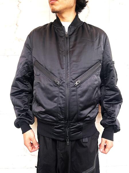 adidas Y-3（ワイ－スリー）\u003cBR\u003e【Y-3 BOMBER JACKET】\u003cBR\u003e”Y-3”ボン赤ちょうちん 上衣\u003cBR\u003e★BLACK★