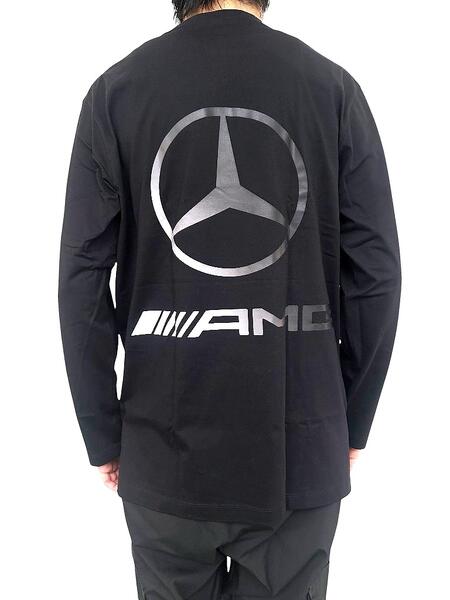 adidas Y-3(ワイ−スリー)【Y-3xMercedes-AMG PETRONAS F1 Team】AMG PETRONAS FORMULA 1 TEAM CHAOS LOGO LONG SLEEVE TEE"Y-3 MERCEDES - AMG PETRONAS FORMULA 1 TEAM CHAOS"ロゴ ロング スリーブ ティー★BLACK★|2Fantastic