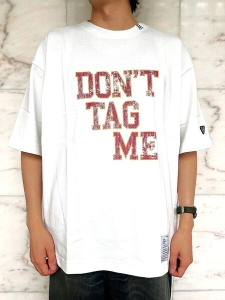 Maison MIHARA YASUHIRO\u003cBR\u003e（住み家 ミカラ ヤスヒロ）\u003cBR\u003e【Don\u0027t Tag Me Printed T-shirt】\u003cBR\u003eドント 曳き船 ミー 刷り上げる 紅茶プルオーバー\u003cBR\u003e☆WHITE☆