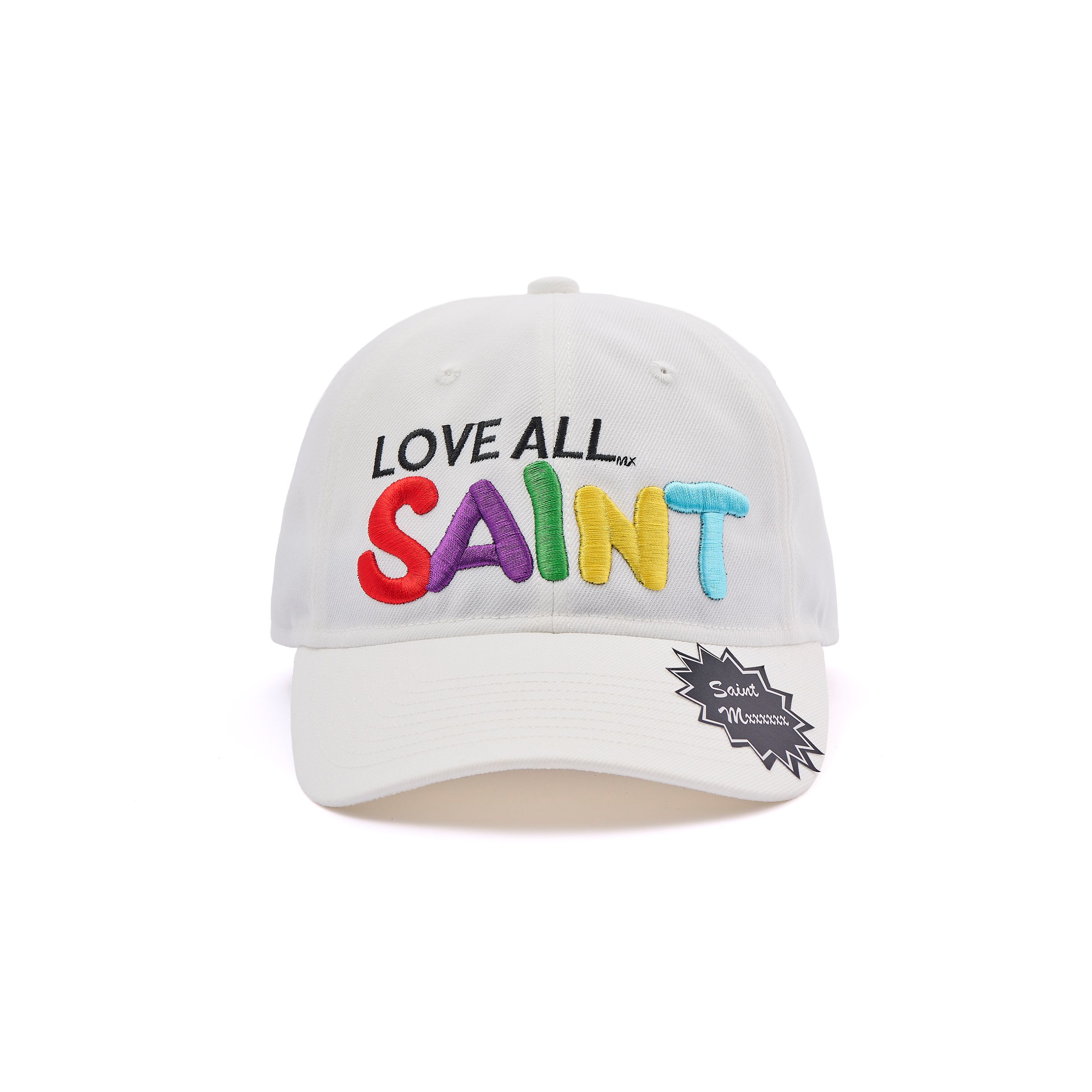 SAINT Mxxxxxx(セント マイケル)【SM-MK8-0000-080】CAP/LOVE ALL/WHITE｜2Fantastic
