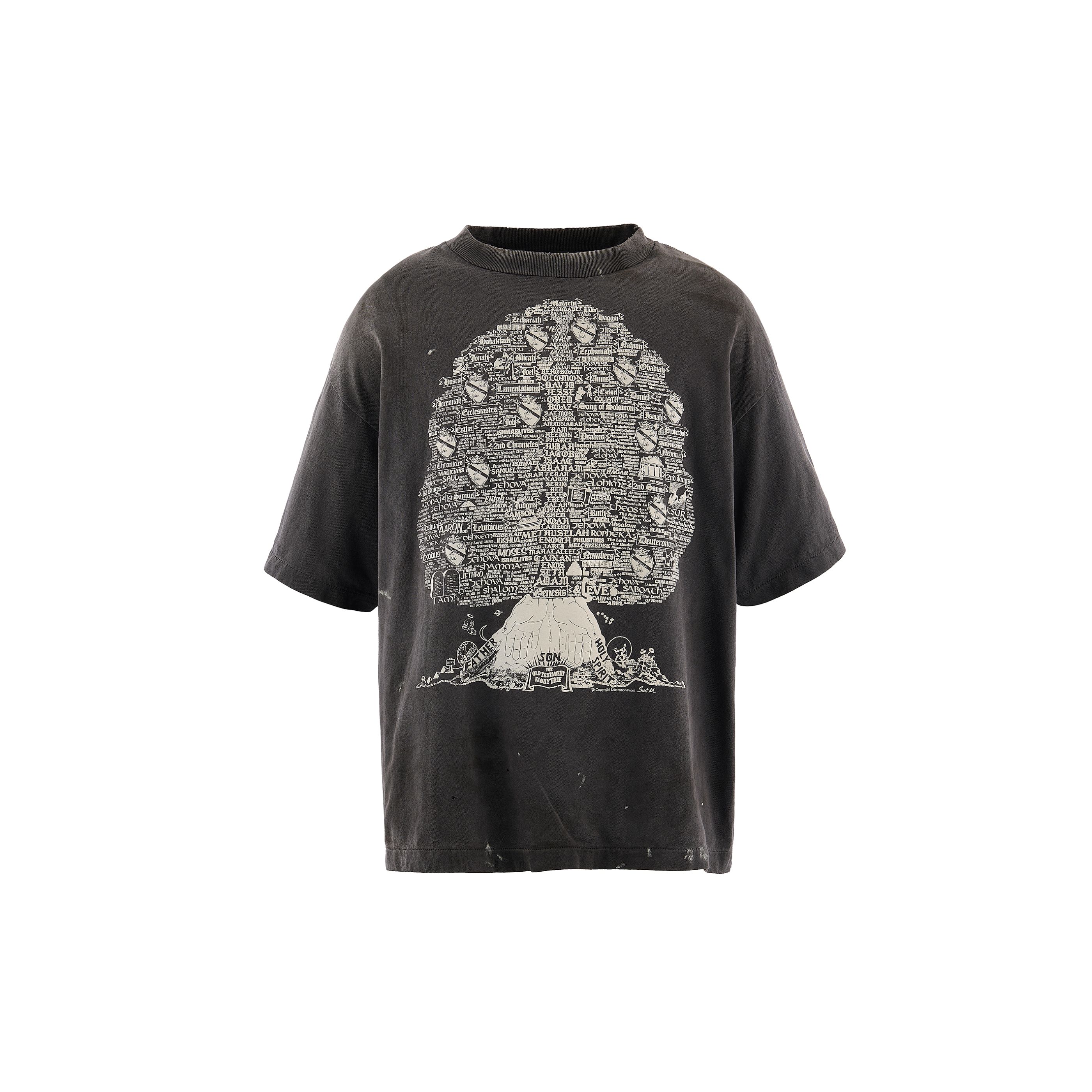 SAINT Mxxxxxx\u003cBR\u003e(仙 マイケル)\u003cBR\u003e【SM-MK8-0000-001】\u003cBR\u003eSS T-SHIRT/TREE/BLACK