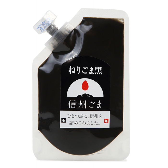 【 信州ごま 】 ねりごま黒 70g×6袋セット