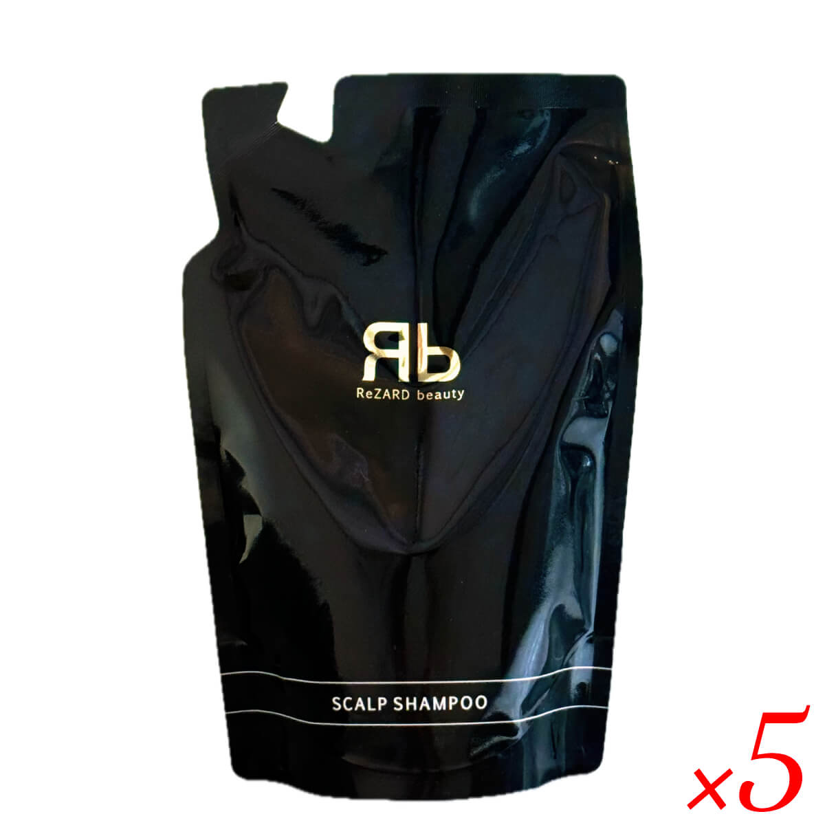 【4/19(日)限定！ポイント2倍！】ReZARD リザード beauty スカルプシャンプー 360ml 5本セット アミノ酸系 スカルプケア 地肌 ヘアケア ピロクトンオラミン配合 15,719円