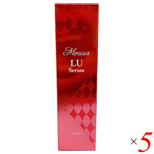 【100円クーポン!】学割6倍!フォーデイズ ムーサ LU・セラム tia 50g 5個セット 美容液 オールインワン エイジングケア|通販フレンズ