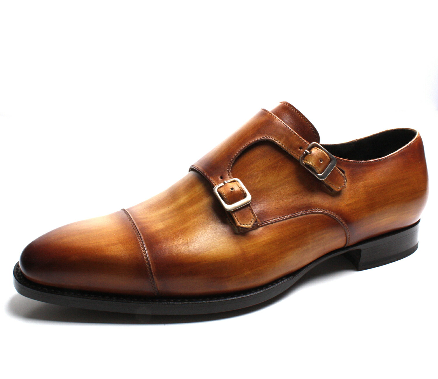 Andres Sendra (アンドレス・センデラ)日本正規取扱店　 ダブルモンクストラップ 11776-Patina Sirocco
