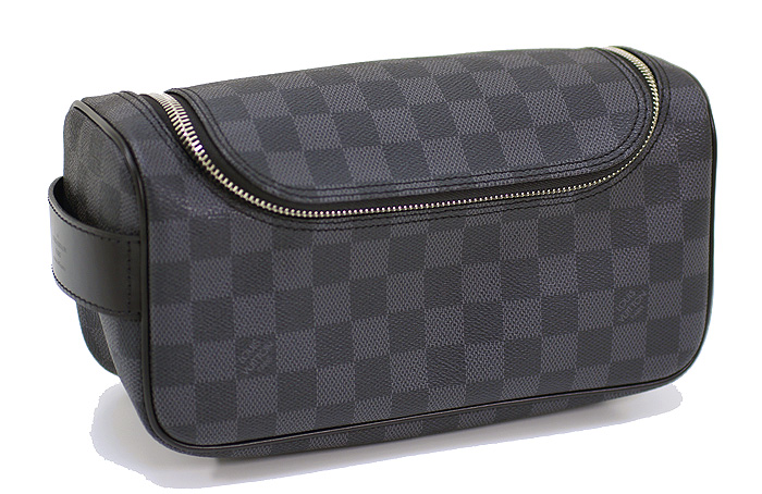 Louis Vuitton Black White Check Men's Women's Carryall Travel Weekend  Duffle Bag For Sale at 1stDibs