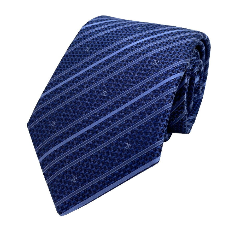 楽天市場】【新品】CHANEL シャネル ネクタイ シルクタイ ロゴ CC