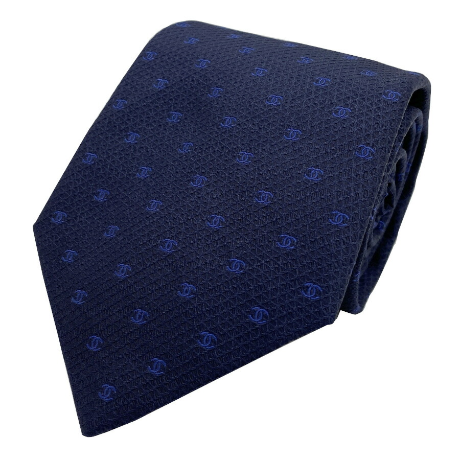 楽天市場】【新品】CHANEL シャネル ネクタイ シルクタイ ロゴ CC