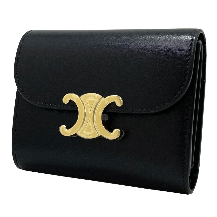 楽天市場】【全品P2倍☆11/30-12/1】CELINE セリーヌ 財布 三つ折り