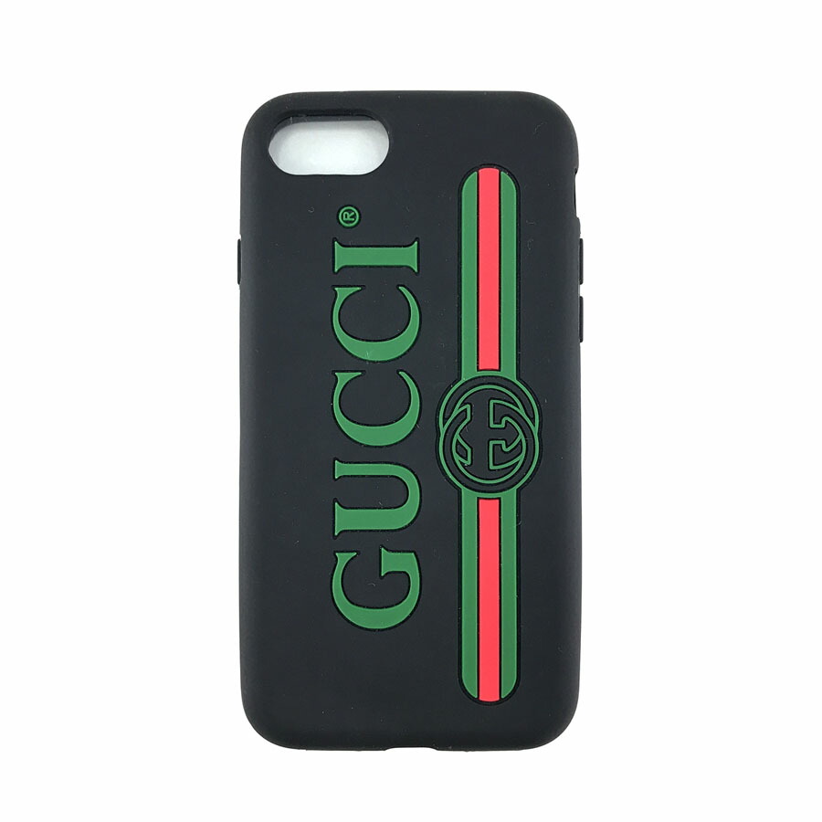 楽天市場 グッチ Gucci ケース Iphone7 8 スマホケース ヴィンテージ ロゴ シリコンラバー ブラック 4993 Jcl00 8163 Brand Selection Stage