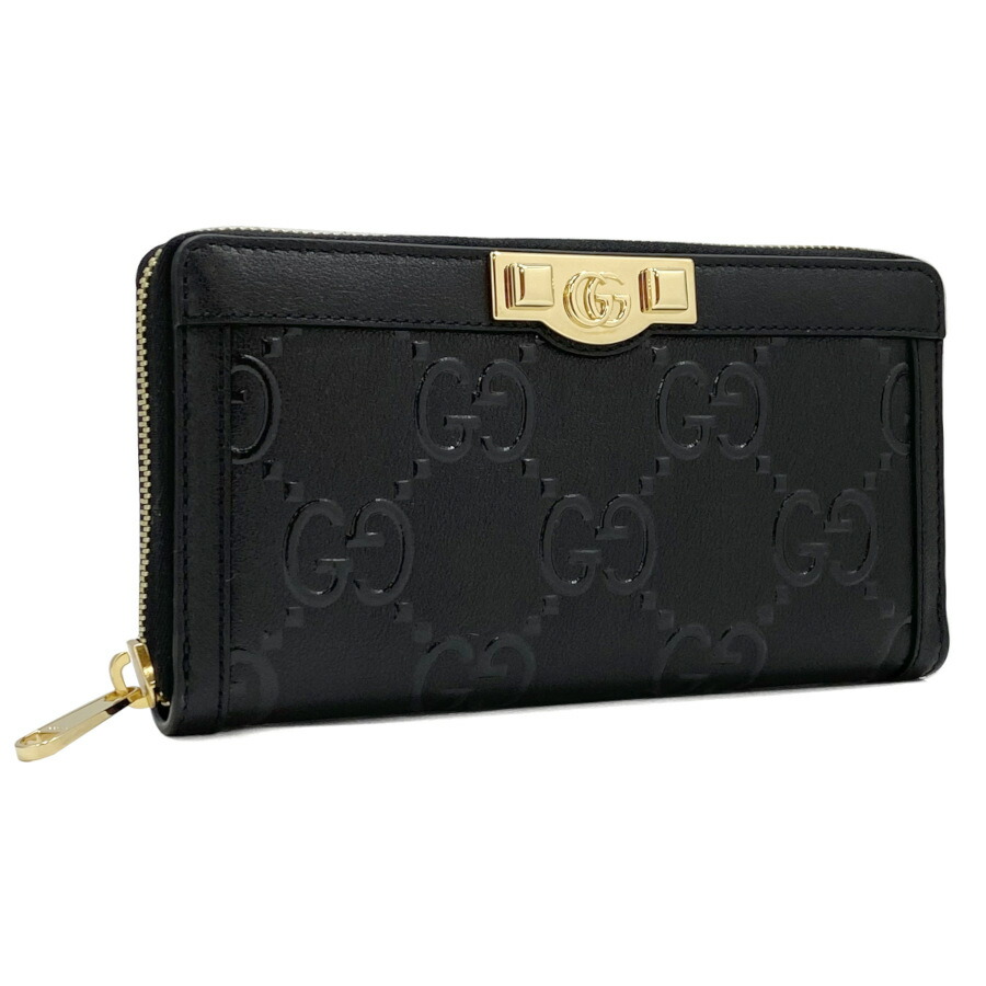 楽天市場】【新品】グッチ 長財布 GUCCI カーフスキンレザー〔GG