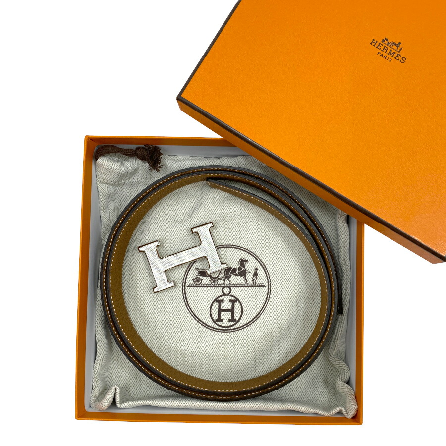 riki様　HERMES 黒レザー シルバーのバックル 楽天市場】【バッグ】HERMES エルメス ポシェットリオ クラッチ