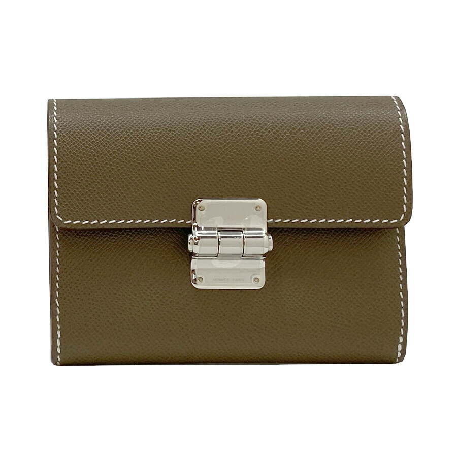 楽天市場】【新品】 エルメス 三つ折り財布 シャルニエール コンパクト