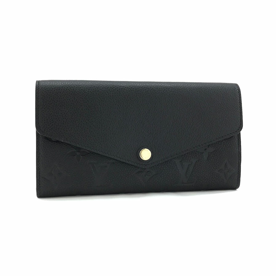 ルイヴィトン 長財布 LOUIS VUITTON ポルトフォイユ サラ モノグラム アンプラント ノワール M61182【ルイ・ヴィトン ヴィトン 保存袋 紙袋付 新品】|Brand Selection STAGE