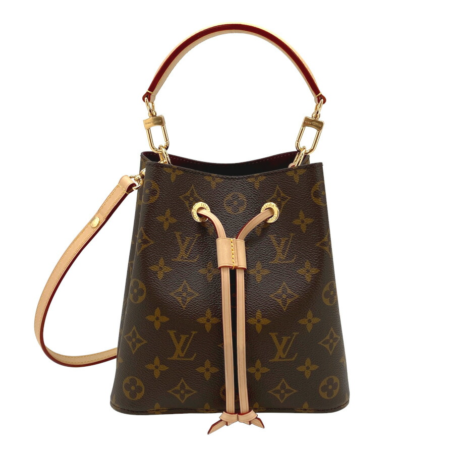 ルイヴィトン LOUIS VUITTON 《ネオノエ BB》 御徒面子 ショルダーバッグ ハンドバック 差し交わす上半身 2WAY モノグラム M46581 【ルイ・ヴィトン ヴィトン 保護すること袋 紙袋付 新品】 ショルダーバッグ・メッセンジャーバッグ-バッグ