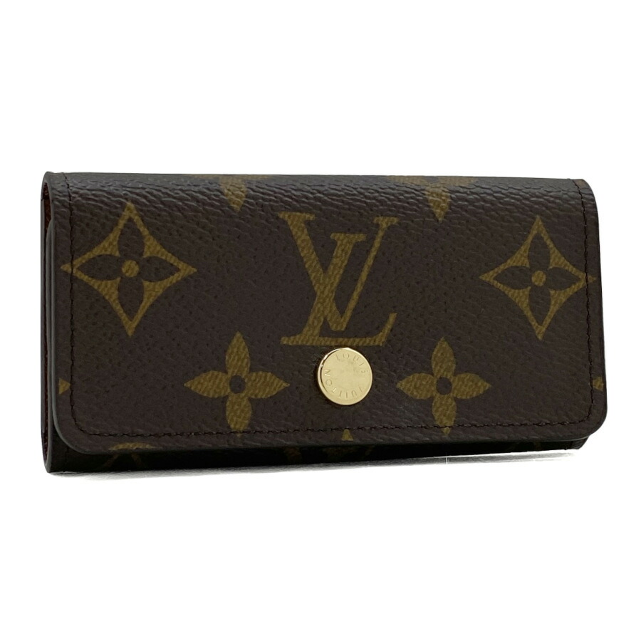 ルイヴィトン LOUIS VUITTON 足懸かり入れもの 4連 ミュルティクレ 4 モノグラム アルマニャック M69517【ルイ・ヴィトン ヴィトン BOX 保護すること袋 紙袋付 新品】