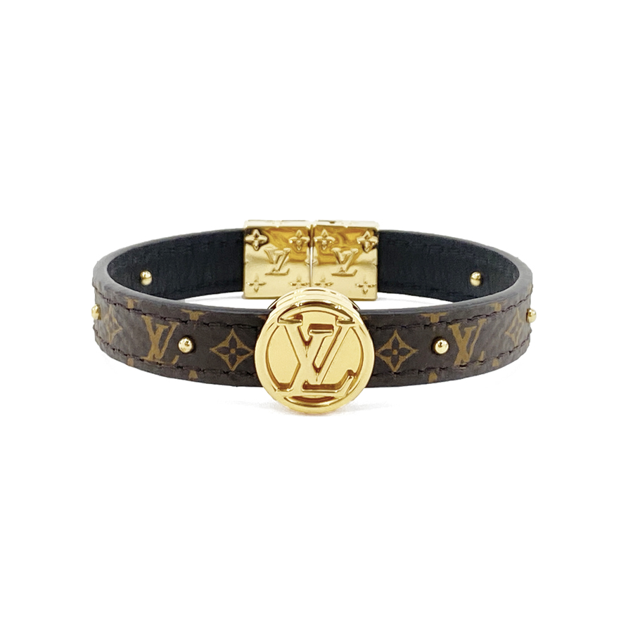 Authentic LOUIS VUITTON Brassle Louise by Night M00758 Bracelet