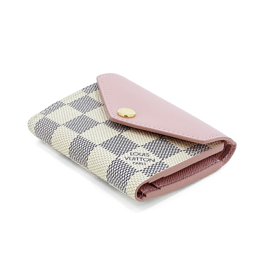 サントスピンク VUITTON ヴィトン ダミエ・アズール ポルトフォイユ