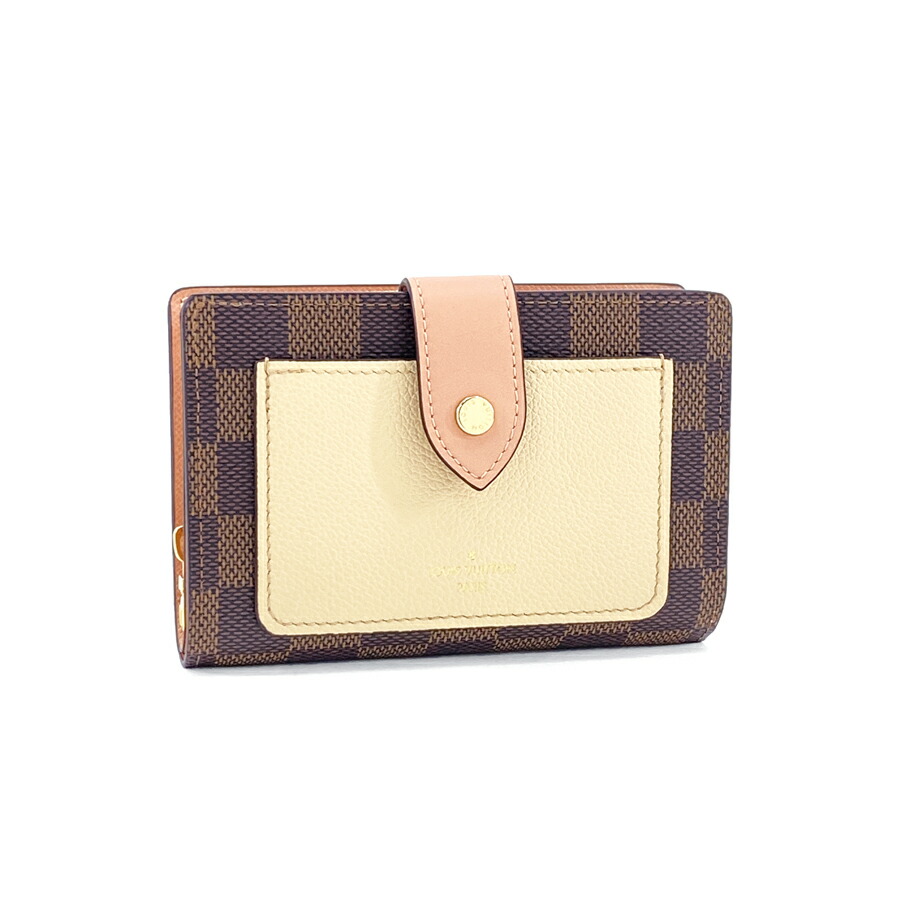 ポルトフォイユ Vuitton ジュリエット Louis 新品 ルイヴィトン N ダミエ ルイヴィトン 紙袋付 レディース財布 Vuitton 財布 二つ折り クレーム Louis 財布 二つ折り ポルトフォイユ ジュリエット ダミエ クレーム N ルイ ヴィトン ヴィトン 保存袋 紙袋付