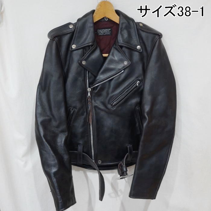 WRC-001(ワケアリ品)-BK-WRC-001のワケアリ品-WRC001(ワケアリ品)BUFFSNINE(バフズナイン)レザーウエア・バフズナイン革ジャン