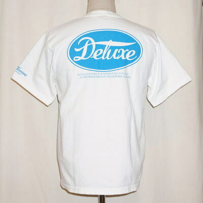 BRG-12B-ホワイト-ブランドロゴTシャツ12B-BRG12B-DELUXEWARE-デラックスウエアTシャツ【送料無料】【smtb-tk】【楽ギフ_包装】