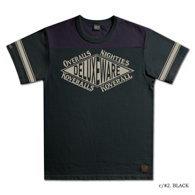 BRGX-22E-BK2(BKxPUR)-ブランドロゴTシャツ22E-BRGX22E-DELUXEWARE-デラックスウエアTシャツ【送料無料】【smtb-tk】【楽ギフ_包装】