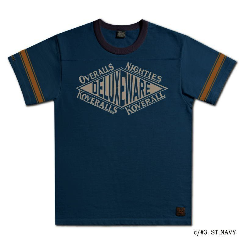 BRGX-22E-NV-ブランドロゴTシャツ22E-BRGX22E-DELUXEWARE-デラックスウエアTシャツ【送料無料】【smtb-tk】【楽ギフ_包装】