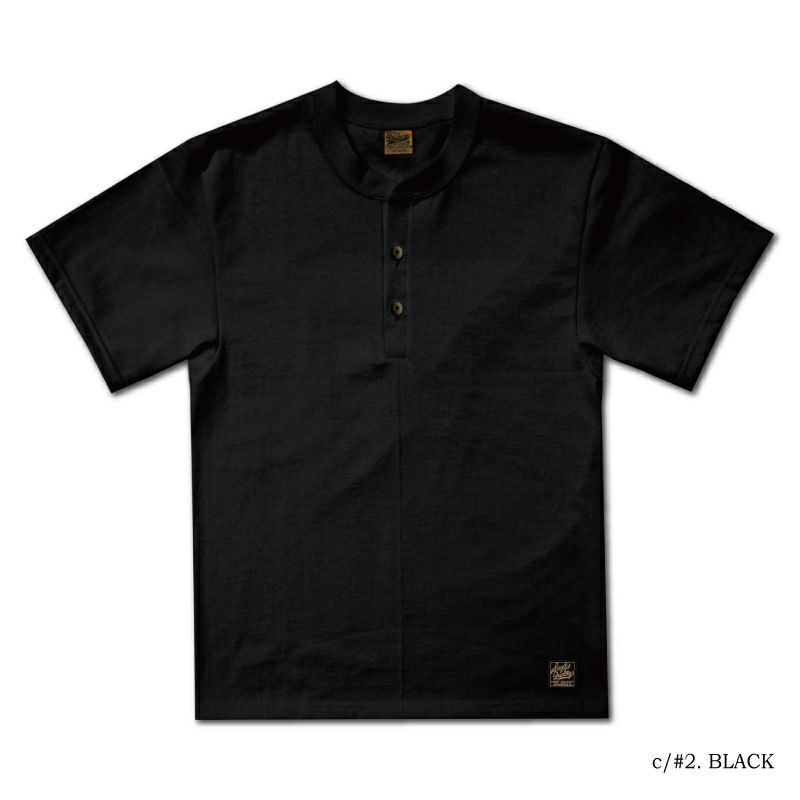 SDHT-00 BK HENLY NECK T-SHIRT SDHT00 DELUXEWARE デラックスウエアＴシャツ ヘンリーネックＴシャツ【送料無料】【smtb-tk】【楽ギフ_包装】