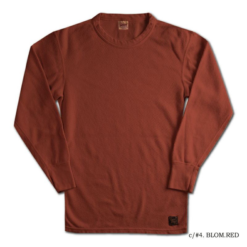MILC-00-RD MIL-SPEC THERMAL PLAIN MILC00 DELUXEWARE デラックスウエアサーマルＴシャツ MILSPECTHERMALPLAIN 無地サーマル【送料無料】【smtb-tk】【楽ギフ_包装】｜アメカジ バイカー 2ND・セカンド