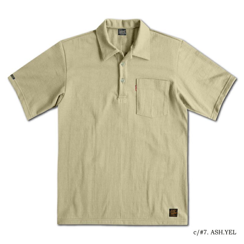OCTS-00 ASH.YE OPEN COLLAR T-SHIRT OCTS00 DELUXEWARE デラックスウエアシャツ オープンカラーシャツ ポロシャツ-シャツ半袖