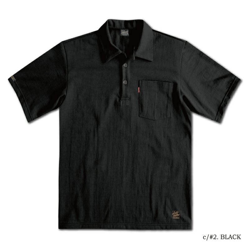 OCTS-00 BK OPEN COLLAR T-SHIRT OCTS00 DELUXEWARE デラックスウエアシャツ オープンカラーシャツ ポロシャツ-シャツ半袖【送料無料】【smtb-tk】【楽ギフ_包装】 12,100円