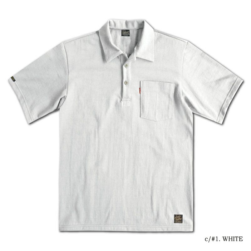OCTS-00 WH OPEN COLLAR T-SHIRT OCTS00 DELUXEWARE デラックスウエアシャツ オープンカラーシャツ ポロシャツ-シャツ半袖【送料無料】【smtb-tk】【楽ギフ_包装】 12,100円
