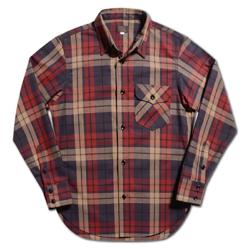 『美品◎』DELUXEWARE（デラックスウ エア）フランネルシャツMV-01 楽天市場】MV-01-G.NV-COLOR FLANNEL-MV01-DELUXEWARE-デラックス