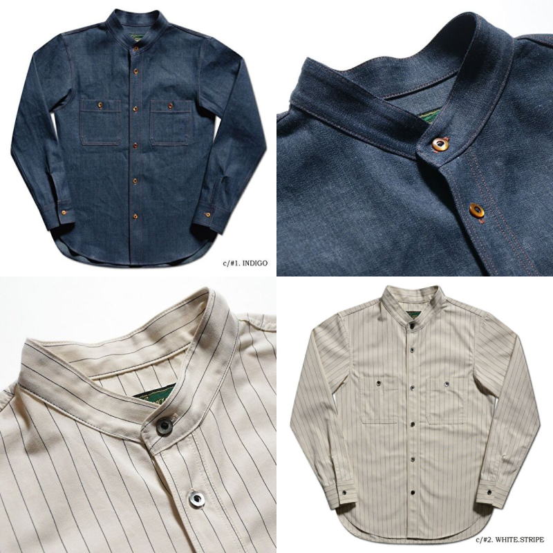 RANCA 20s STAND COLLAR DELUXEWARE デラックスウエアシャツ長袖 デラックスウエアシャツ DALEE'S ダリーズシャツ長袖【送料無料】【smtb-tk】【楽ギフ_包装】
