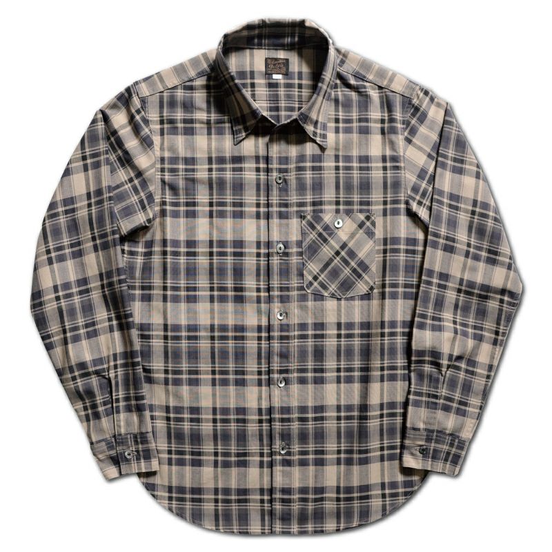 楽天市場】デラックスウェア DELUXEWARE LV-34 CLASSIC CHECK 長袖