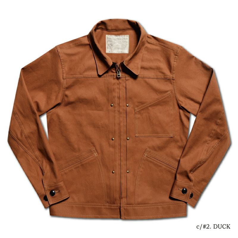 81B DUCK 30s DENIM ZIP JACKET DELUXEWARE デラックスウエアジャケット DALEE'S ダリーズアウター ジャケット【送料無料】【smtb-tk】【楽ギフ_包装】|アメカジ バイカー 2ND・セカンド