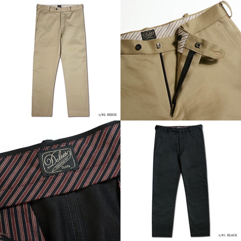TRUMAN.SAT 30s SLIM TROUSER TRUMANSAT DELUXEWARE デラックスウエアパンツ DALEE'S ダリーズパンツ【送料無料】【smtb-tk】【楽ギフ_包装】