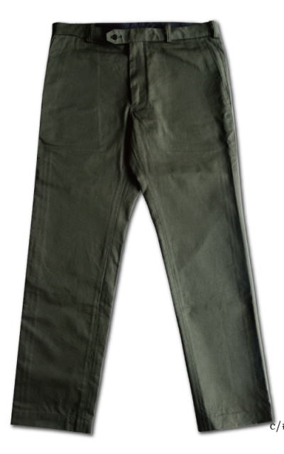 TRUMAN SL-ARMY.G-チノ-パンツ-30s SLIM TROUSER-TRUMANSL-DELUXEWARE-デラックスウエアパンツ-DALEE'S-ダリーズパンツ【送料無料】【smtb-tk】【楽ギフ_包装】