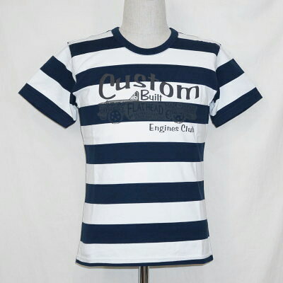 BT-0803-NVxWH-ボーダーTシャツ0803-BT0803-FLATHEAD-フラットヘッドTシャツ【送料無料】【smtb-tk】【楽ギフ_包装】 9,685円