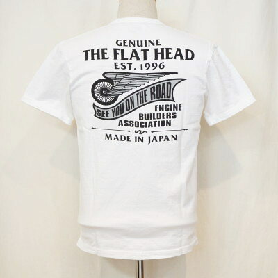 THC-178-ホワイト-SEE YOU-THC178-FLATHEAD-フラットヘッドTシャツ-THC系【送料無料】【smtb-tk】【楽ギフ_包装】｜アメカジ バイカー 2ND・セカンド