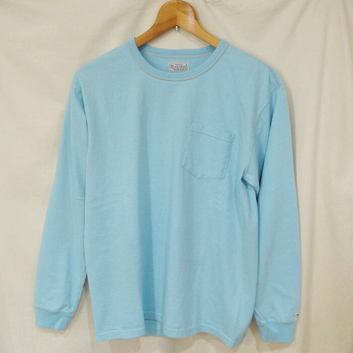 FN-THCL-001P-SAX-THC LONG SLEEVE-FNTHCL001P-FLATHEAD-フラットヘッドロングスリーブTシャツ-長袖Tシャツ-ロンT【送料無料】【smtb-tk】【楽ギフ_包装】