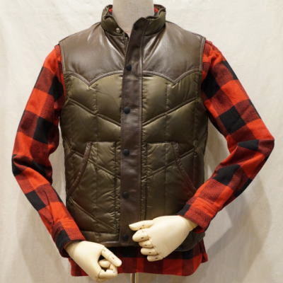 通常在庫品 FLATHEAD(フラットヘッド)DOWN VEST(ダウンベスト) | hanoi