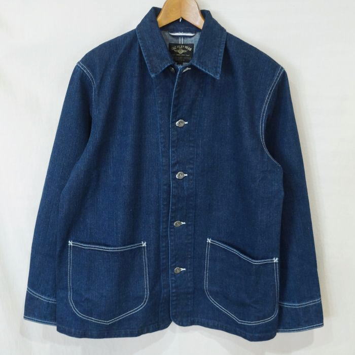 FN-OJ-DC201F 12.5 ozLEFT TWILL WEAVE ZIMBABWEAN COTTON FNOJDC201F FLATHEAD フラットヘッドデニムウエア アウター カバーオール