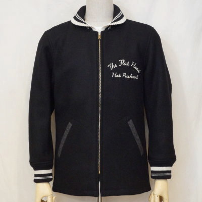 STH-72-ブラック-BIG WHEELS-STH72-FLATHEAD-フラットヘッドカバーオール--ジャケット-アウター-ウールジャケット-COVERALL-JACKET【smtb-tk】【送料無料】【楽ギフ_包装】|アメカジ バイカー 2ND・セカンド