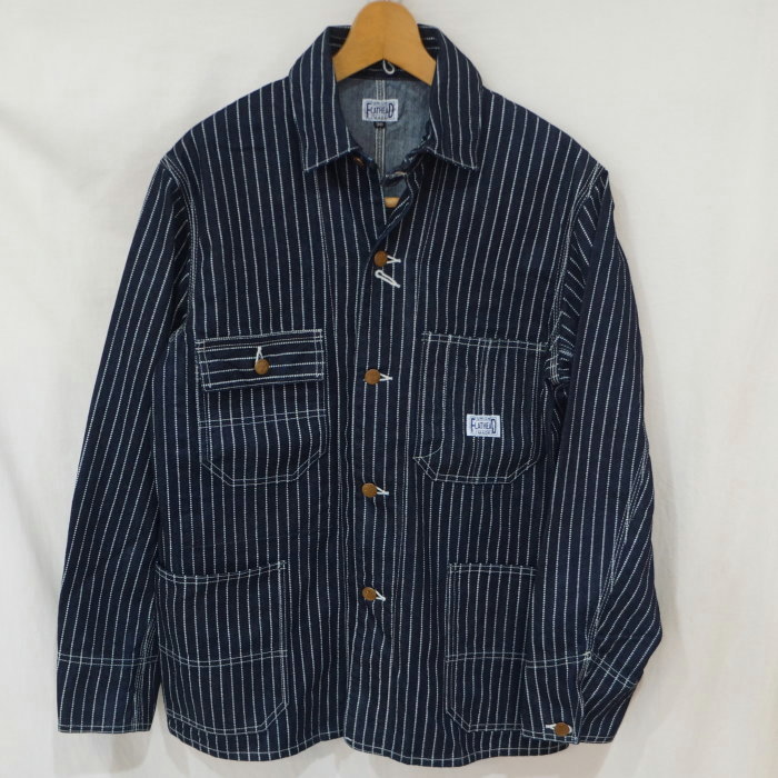 Flat Head ヒッコリー　カバーオール　M フラットヘッド Flat Head ヒッコリー カバーオール M フラットヘッド 楽天市場】THE