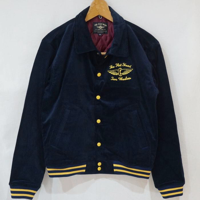 FN-OJ-V003 NV コーデュロイバーシティ FNOJV003 CORDUROY VARSITY FLATHEAD フラットヘッドジャケット アウター【送料無料】【smtb-tk】【楽ギフ_包装】