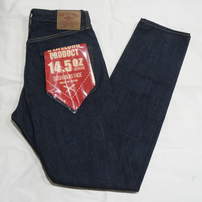 THE FLAT HEAD ストレートデニム ダークブルー　32インチ fh-3209z-02.jpg